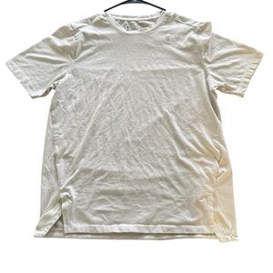 Men's Short-Sleeve Crewneck T-Shirt in Cream